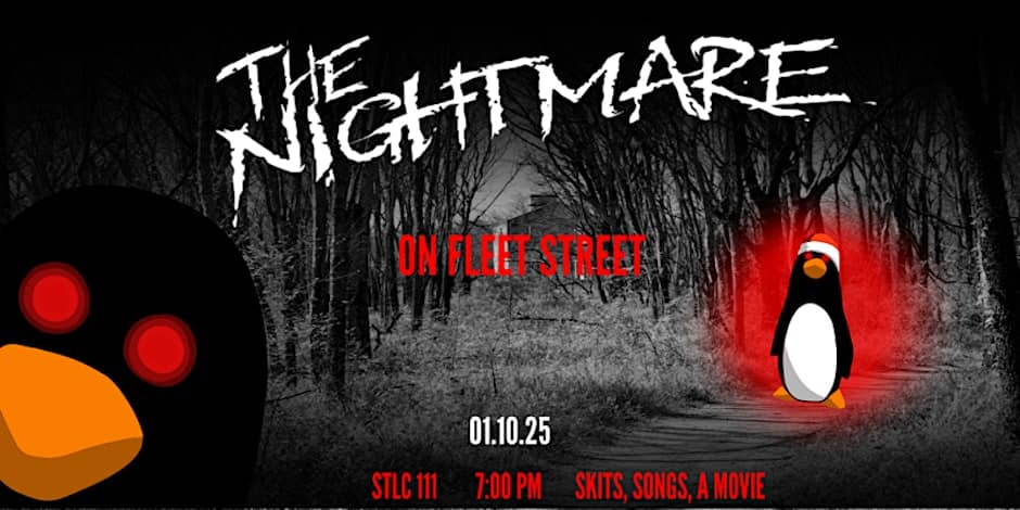 Fleet Street Winter Show 2026 Poster - Nightmare on Fleet Street