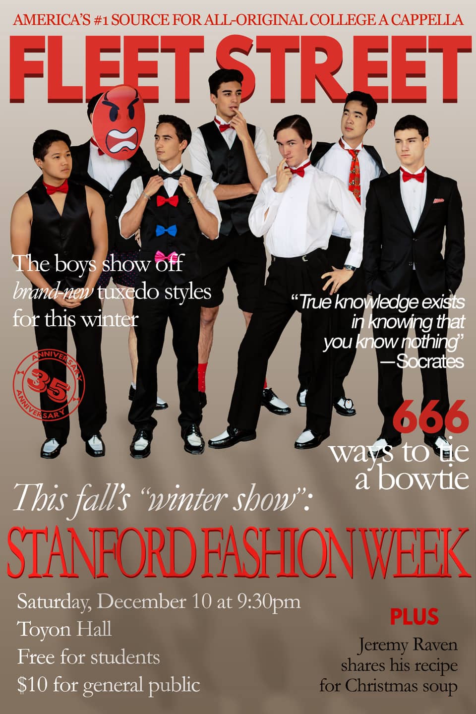 Fleet Street meets fashion - A unique performance combining style and song
