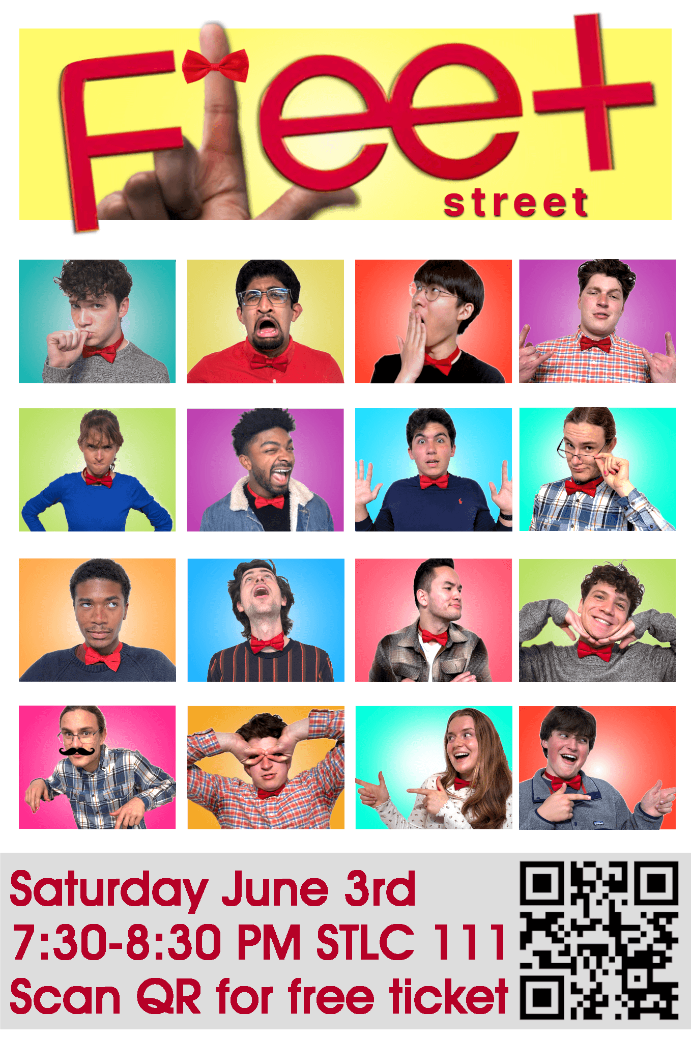 Fleet Street Spring Show 2023 Poster - Fleet