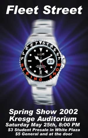 Fleet Street Singers Spring Show 2002 - An unforgettable evening of a cappella artistry